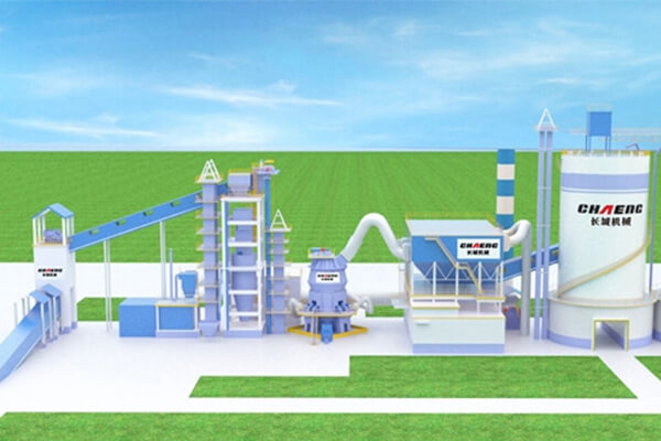 slag powder production line