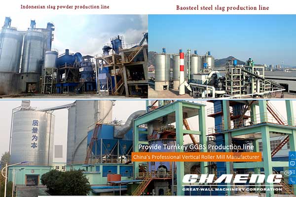 slag grinding plant