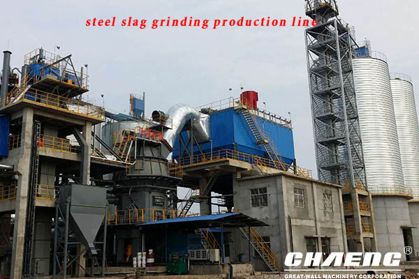 steel slag production line