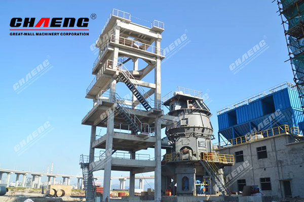 CHAENG steel slag grinding plant case