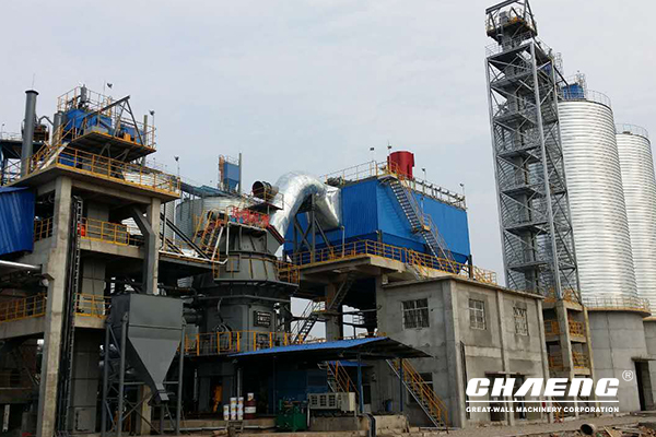 steel slag production line, vertical mill, CHAENG