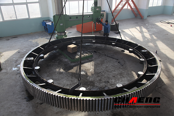 girth gear, rotary kiln, CHAENG