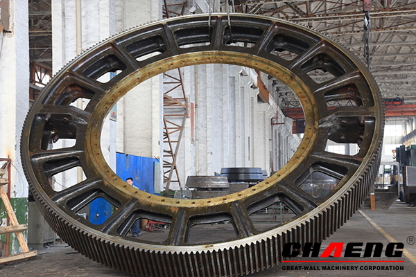 girth gear, rotary kiln, CHAENG