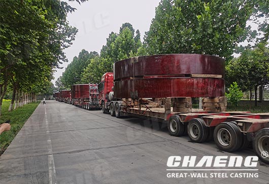 rotary kiln riding ring delivery