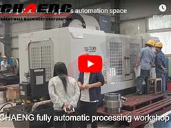 chaeng steel casting parts automation space