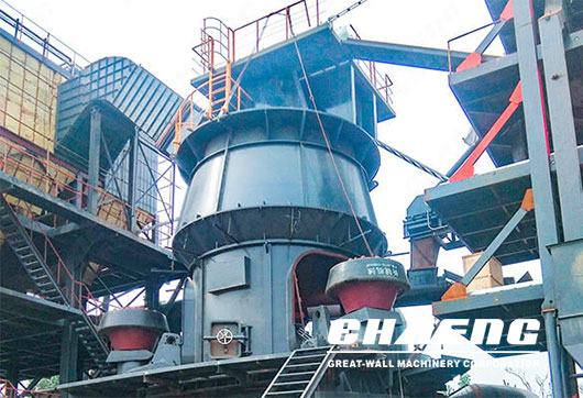 Slag grinding plant constructed by CHAENG