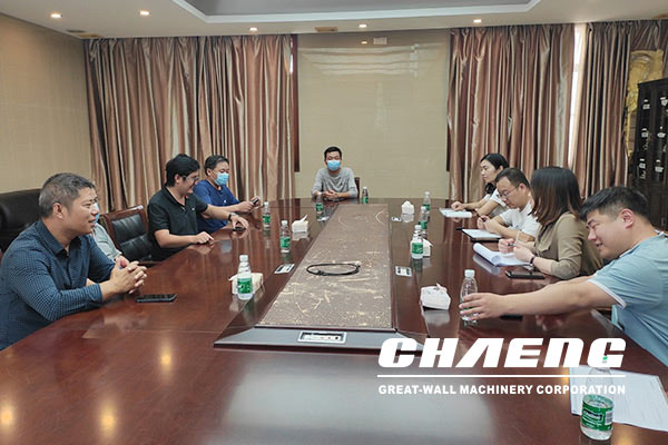 Quality Travel of Xinxiang Great Wall Machinery - Visit vertical roller mill users Quality Travel of Xinxiang Great Wall Machinery - Visit vertical roller mill users