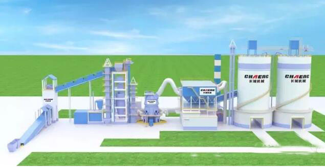 Su Steel 300,000 tons of iron slag powder production line project renderings.jpg